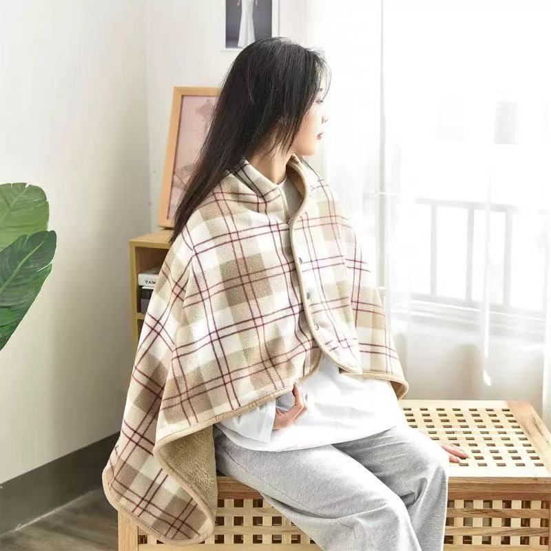 1pc Wearable Blankets Shawl Bl - Shawl Wrap Winter のレビューと価格