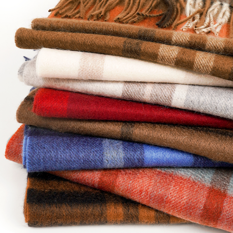 100% Cashmere Scarf   Plaid  W - Wool Scarf Men のレビューと価格