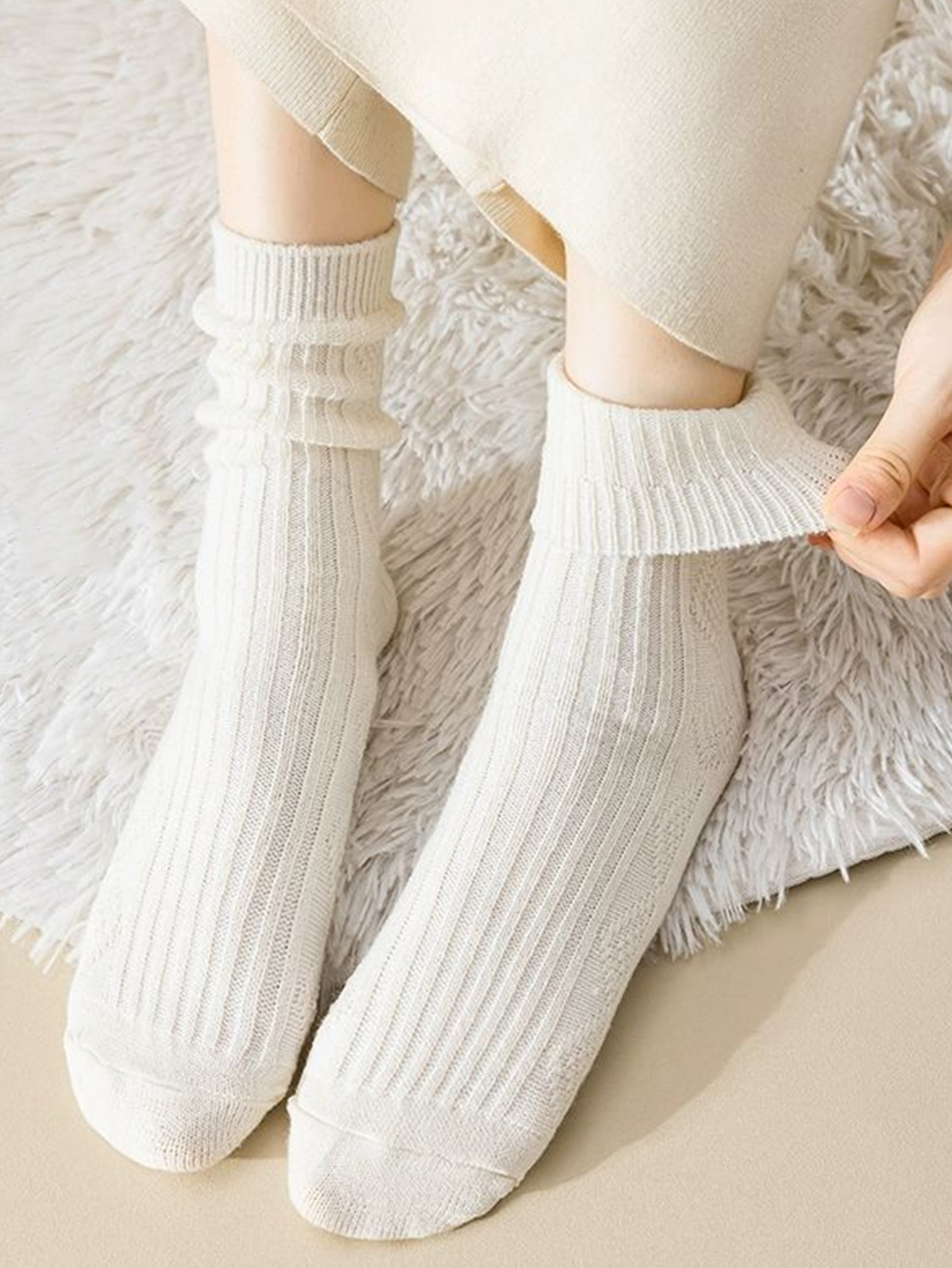 Autumn Winter Warm Wool Cashme - Thermal Sock Wool のレビューと価格