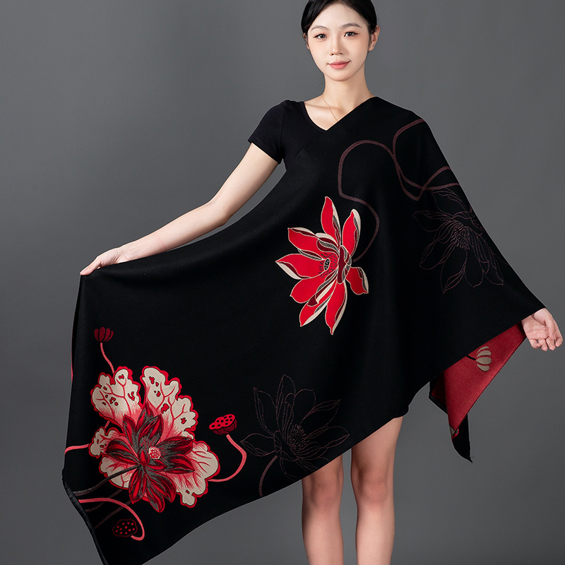 Women Winter Shawl Cashmere Sc - Cashmere Pashmina Wrap のレビューと価格