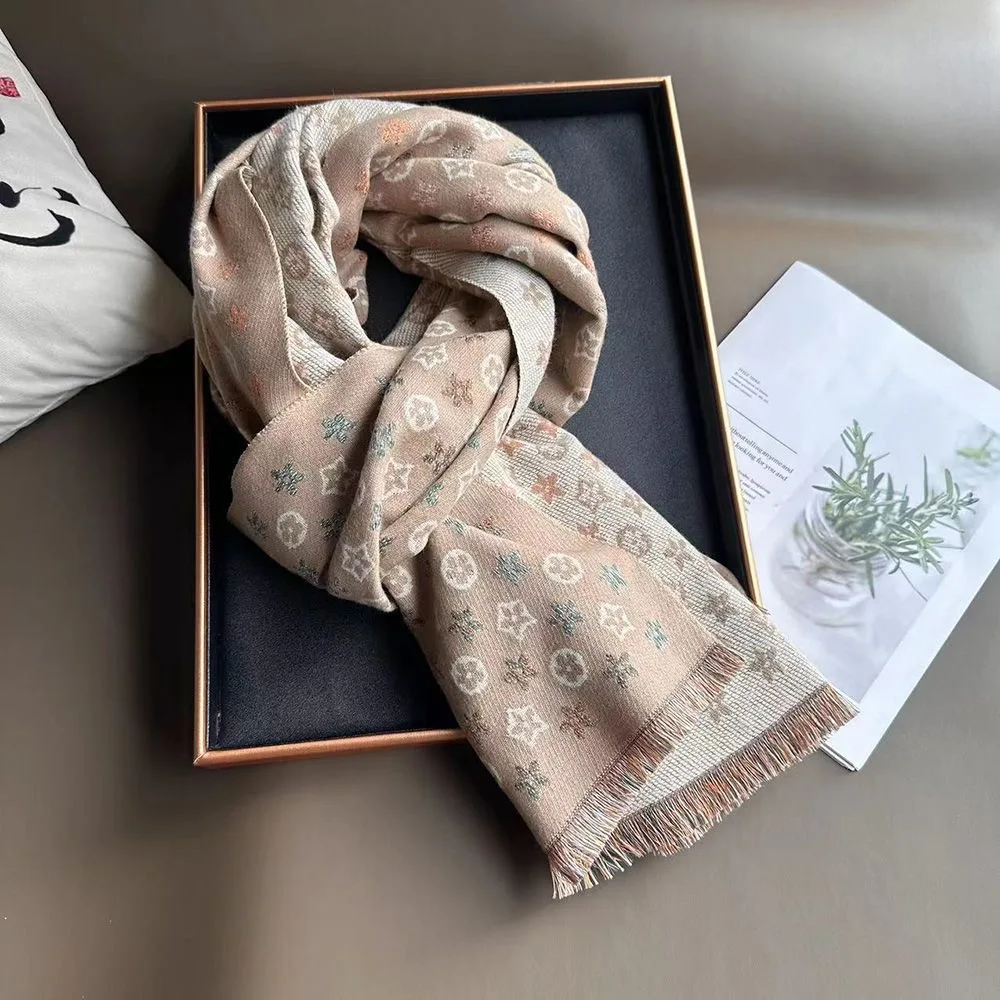 2025 New Scarf Women High-end  - Wool Scarf Men のレビューと価格