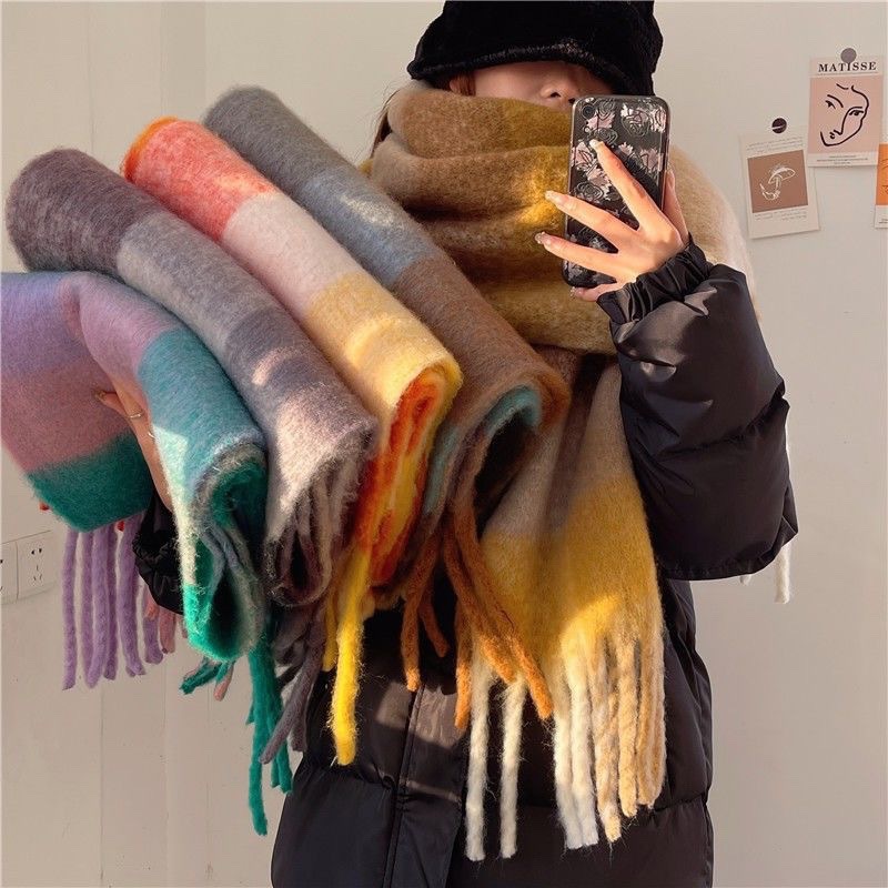 2025New Winter Thick Warm Scar - Cashmere Pashmina Wrap のレビューと価格
