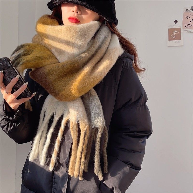 2025New Winter Thick Warm Scar - Cashmere Pashmina Wrap のレビューと価格
