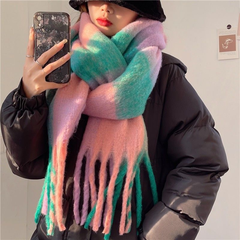2025New Winter Thick Warm Scar - Cashmere Pashmina Wrap のレビューと価格