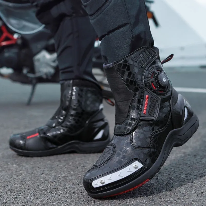 Men Motorcycle Boots Shoes Mic - Waterproof Winter Boot のレビューと価格