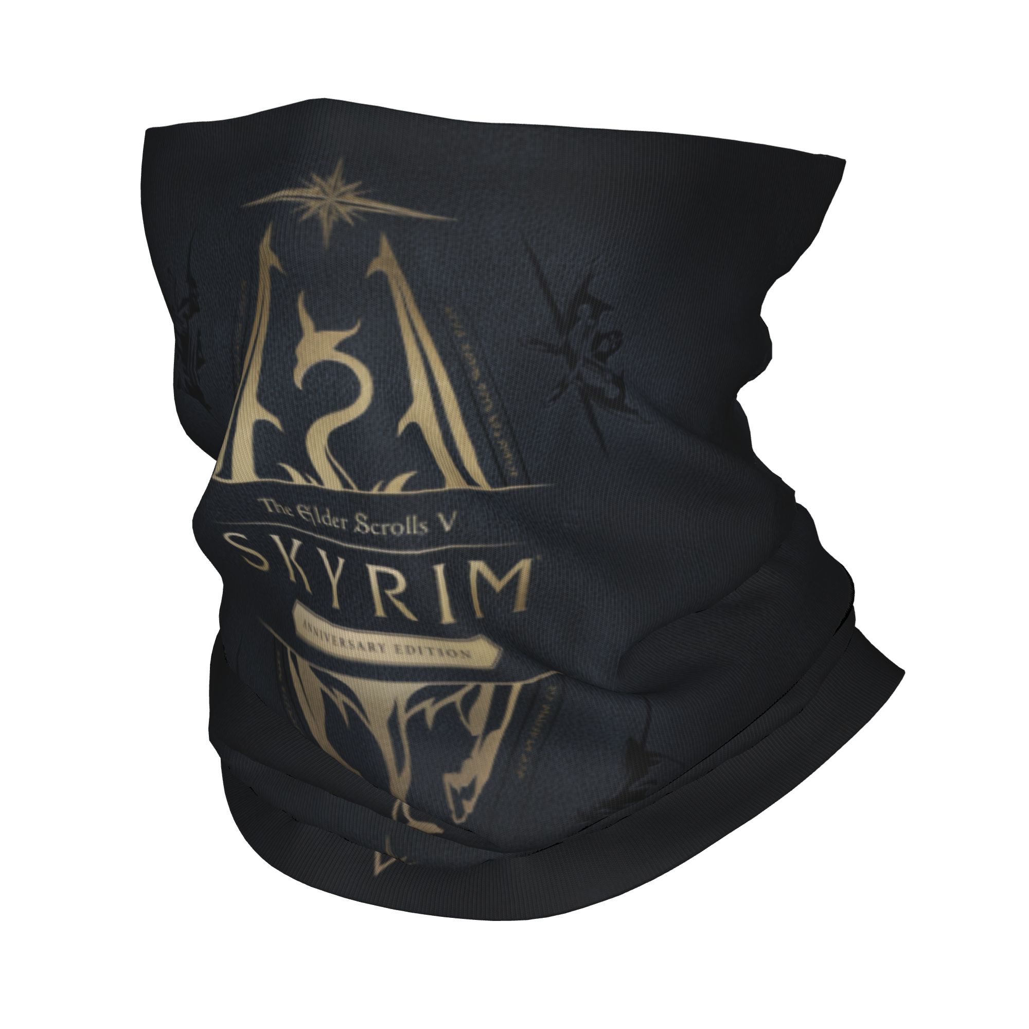 Custom Skyrim Logo Bandana Win - Neck Gaiter Fleece のレビューと価格