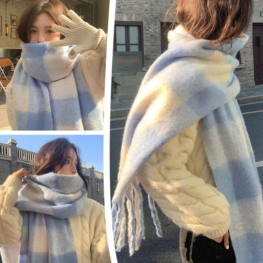Stylish Simple Korean Inspired - Wool Scarf Men のレビューと価格