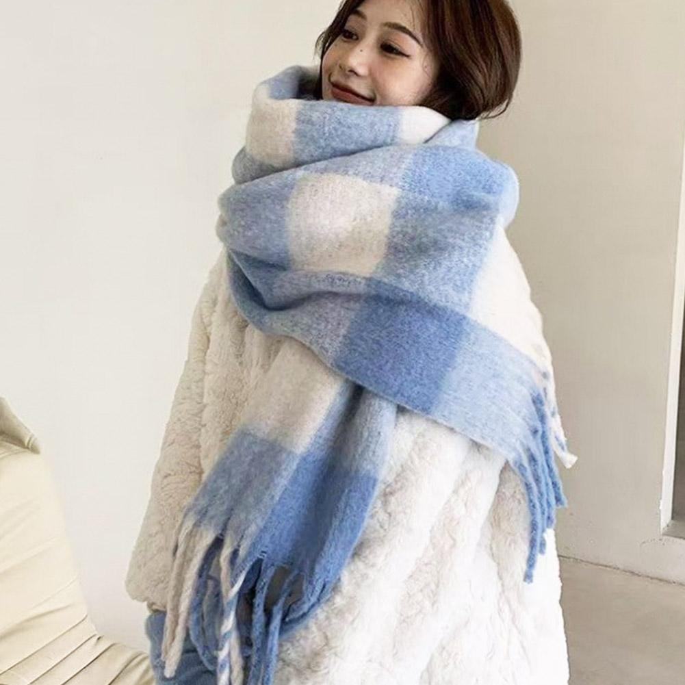 Stylish Simple Korean Inspired - Wool Scarf Men のレビューと価格