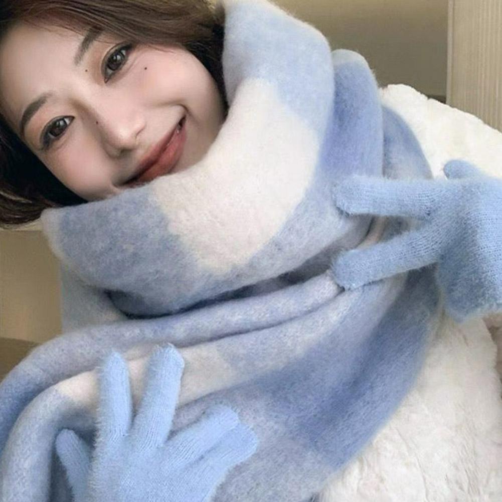 Stylish Simple Korean Inspired - Wool Scarf Men のレビューと価格