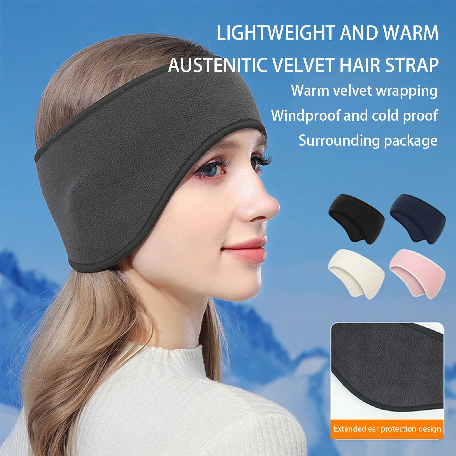 Lightweight Winter Fleece Ther - Fleece Ear Warmer Band のレビューと価格