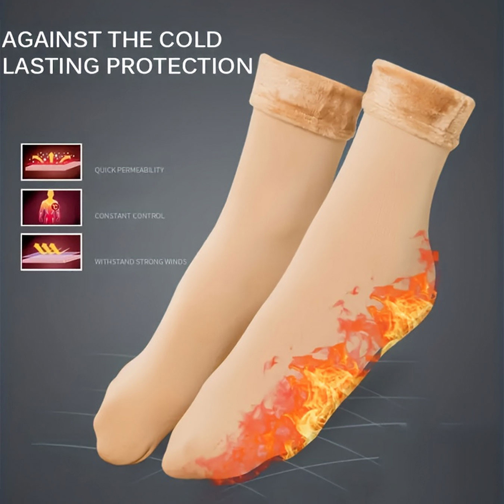 2/4 Pairs Winter Warm Thicken  - Thermal Sock Wool のレビューと価格