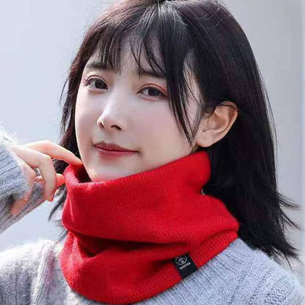Solid Winter Plush Muffler Woo - Winter Headband Fleece のレビューと価格