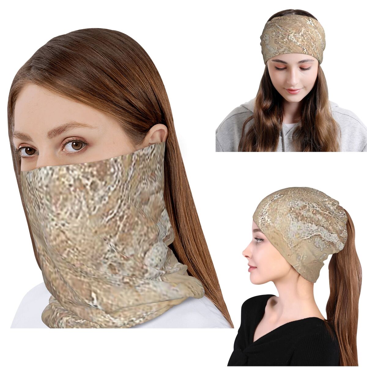 Contemporary Cream Beige Sand  - Knit Beanie Hat Warm のレビューと価格