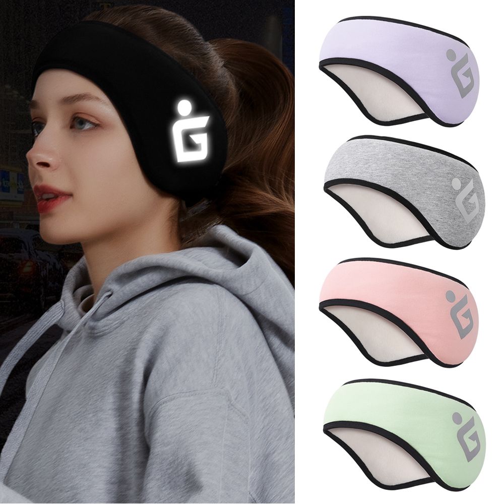 Windproof Hair Bands Headscarf - Fleece Ear Warmer Band のレビューと価格