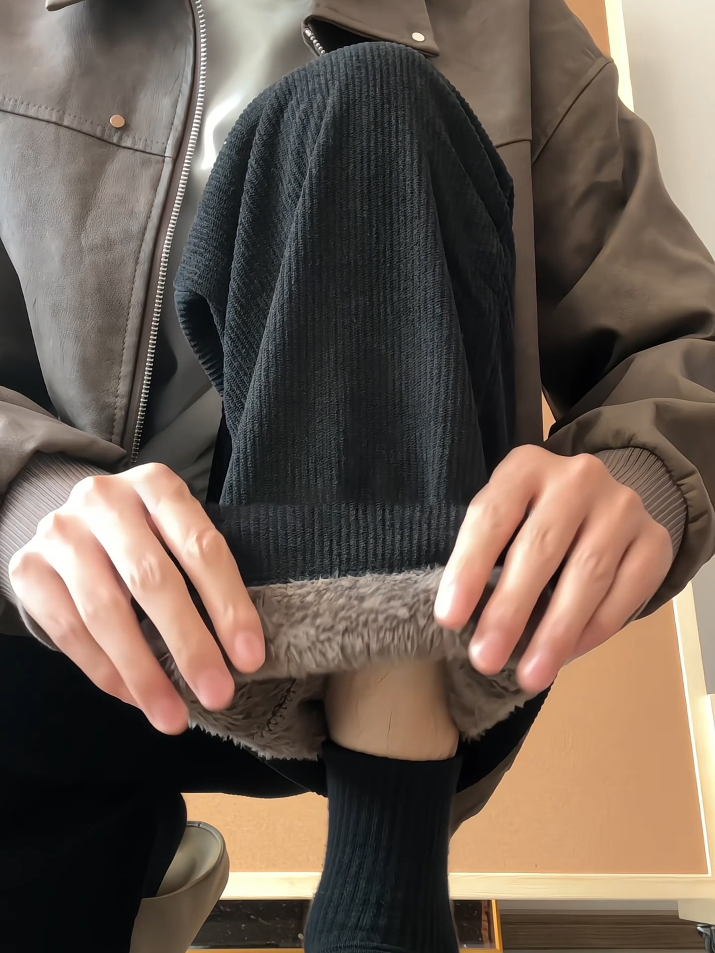 Thiened Fce Lined Corduroy Men - Corduroy Pant Warm のレビューと価格