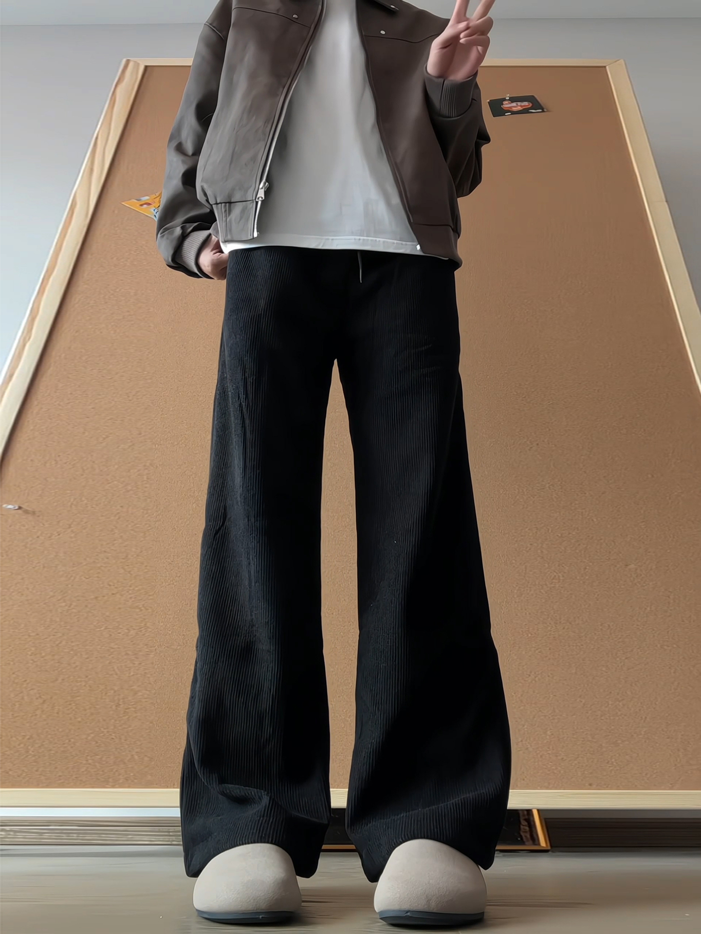 Thiened Fce Lined Corduroy Men - Corduroy Pant Warm のレビューと価格