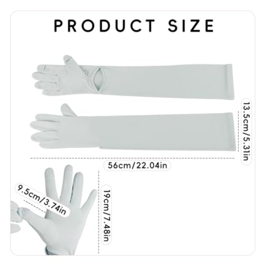 Women's UV Sun Protection Long - Touch Screen Gloves のレビューと価格