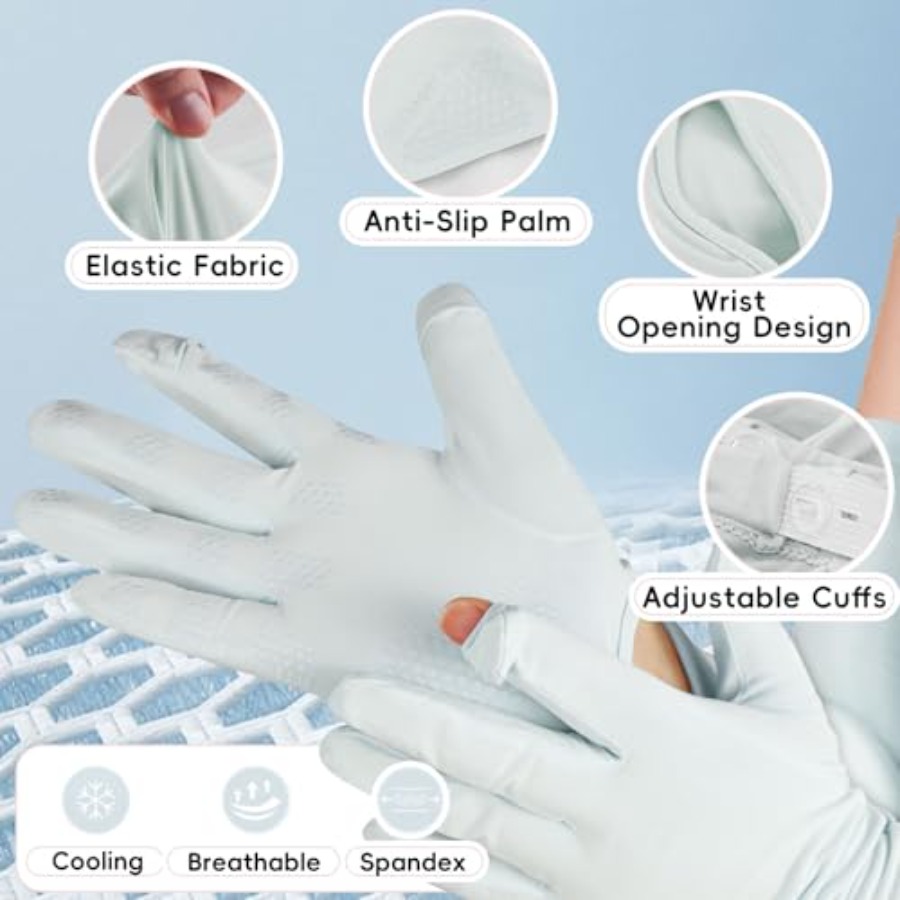 Women's UV Sun Protection Long - Touch Screen Gloves のレビューと価格