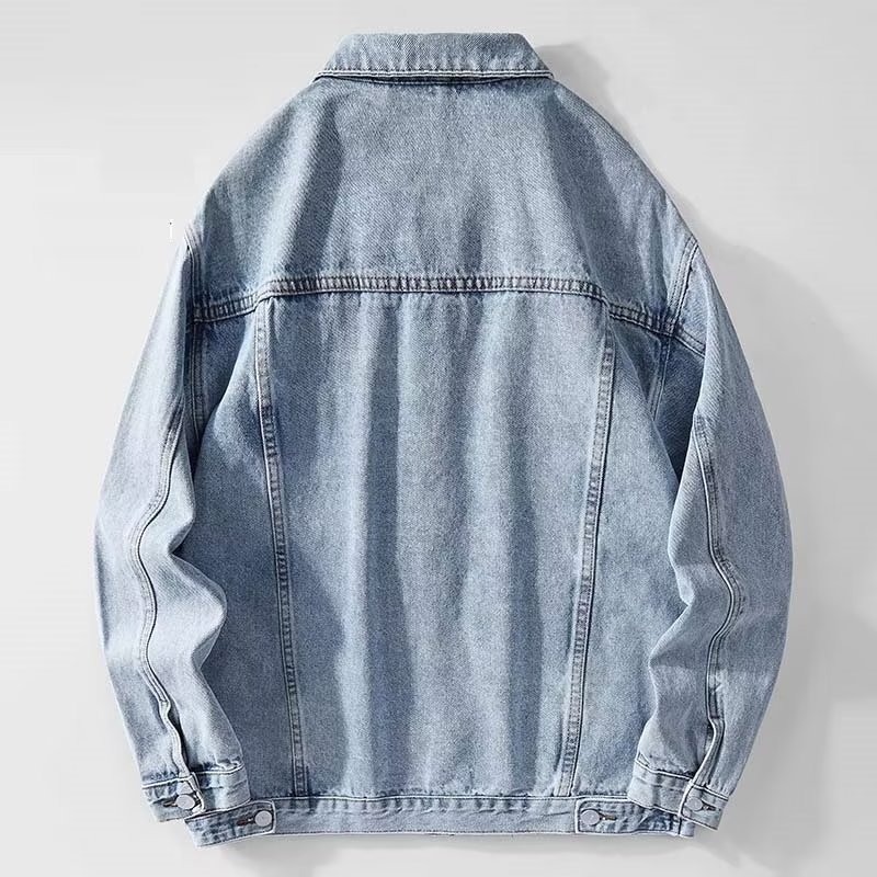 Denim Jacket Men  Single Breas - Down Jacket Packable のレビューと価格