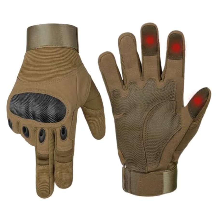 Utility Gloves for Men, Motorc - Touch Screen Gloves のレビューと価格