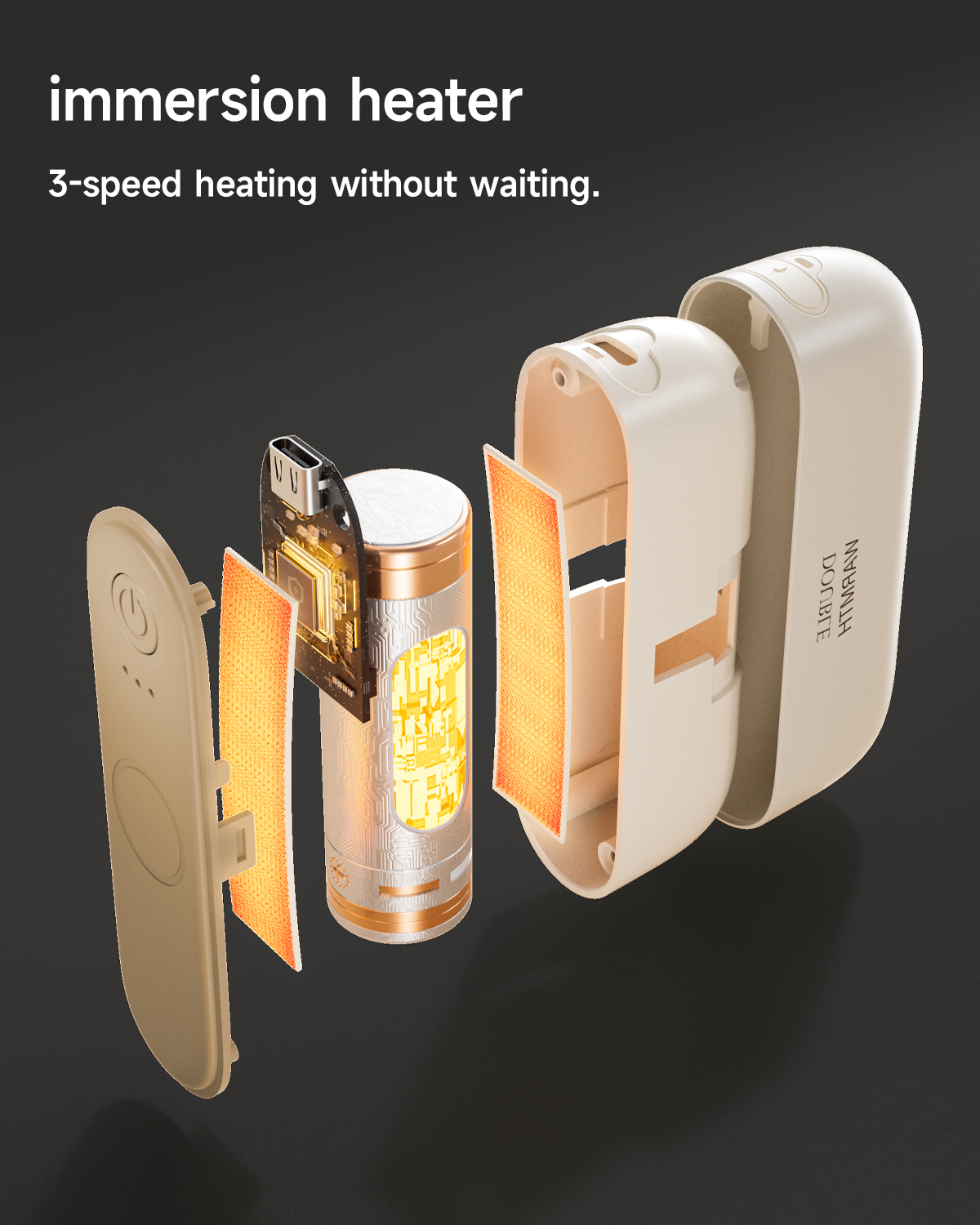 2-in-1 Magnetic Rechargeable H - Hand Warmer Electric のレビューと価格