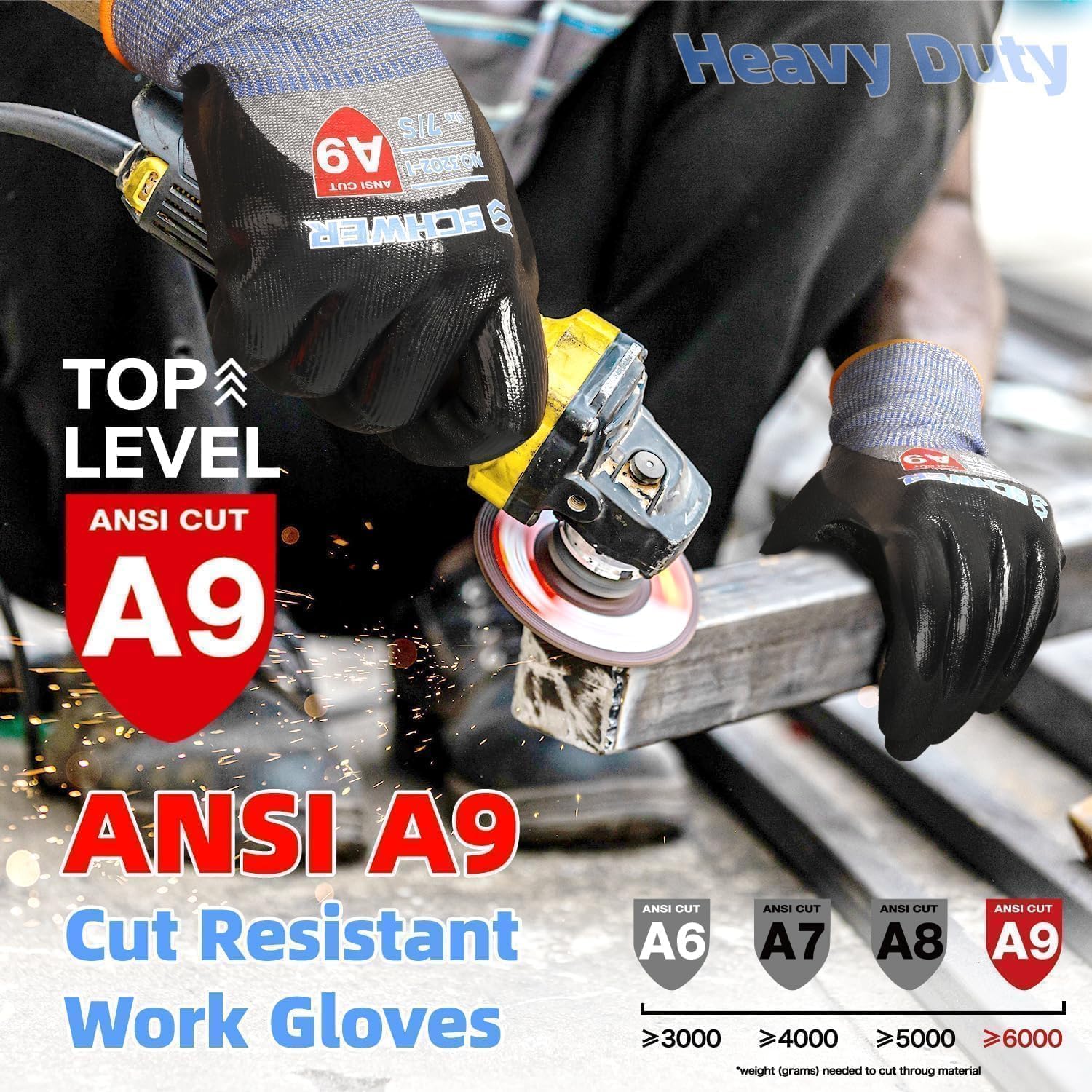 ANSI A9 Cut Resistant Gloves,  - Touch Screen Gloves のレビューと価格
