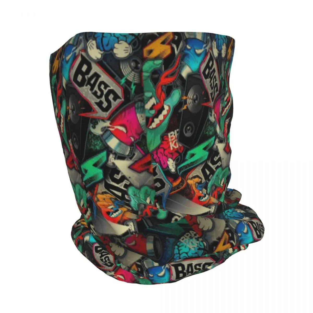 Urban Pattern Hip Hop Graffiti - Knit Beanie Hat Warm のレビューと価格