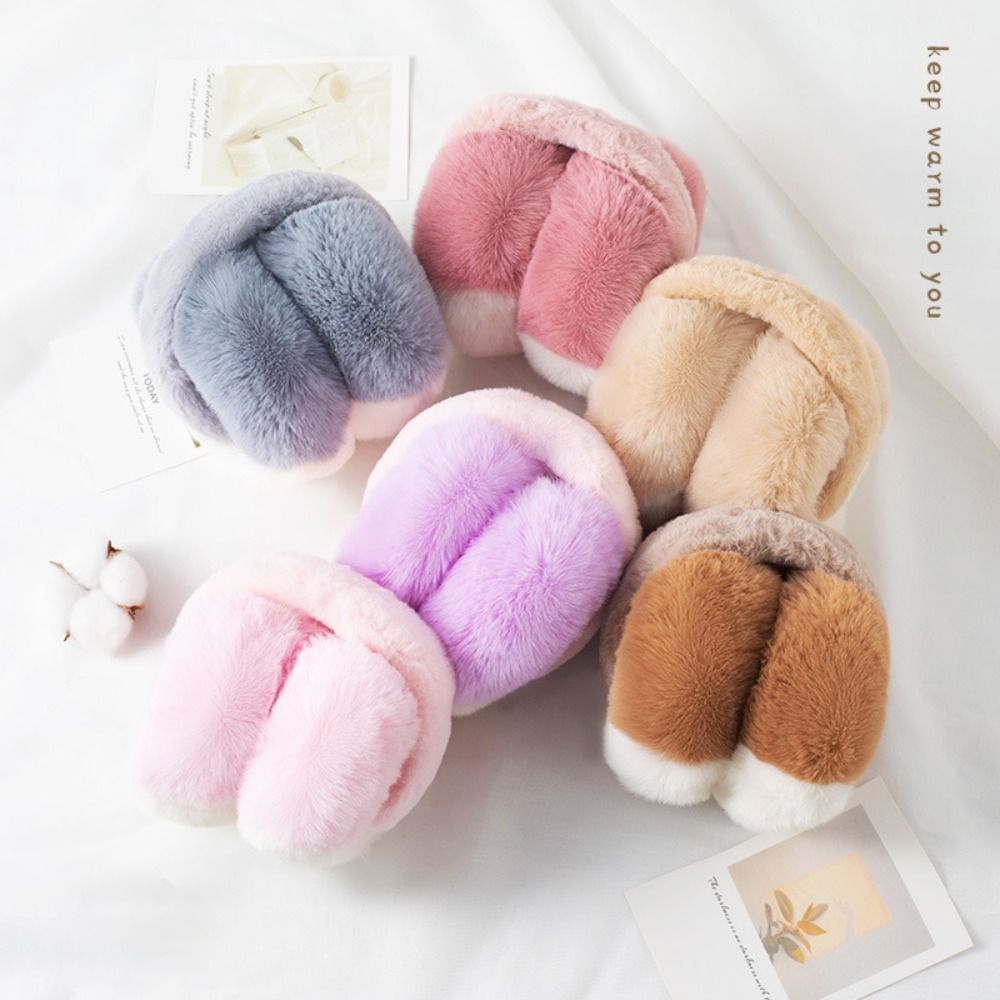 Fashion Faux Fur Ear Muffs Can - Earmuffs Foldable のレビューと価格