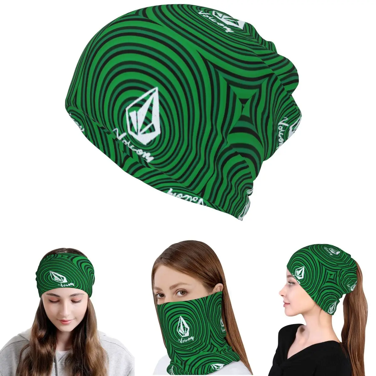 V-Volcom Logo Bandana Neck Gai - Knit Beanie Hat Warm のレビューと価格