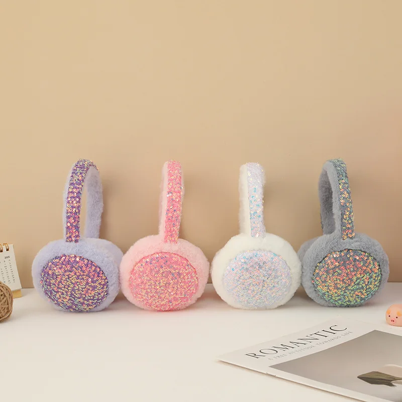 Women's Earmuffs Korean Glitte - Earmuffs Foldable のレビューと価格