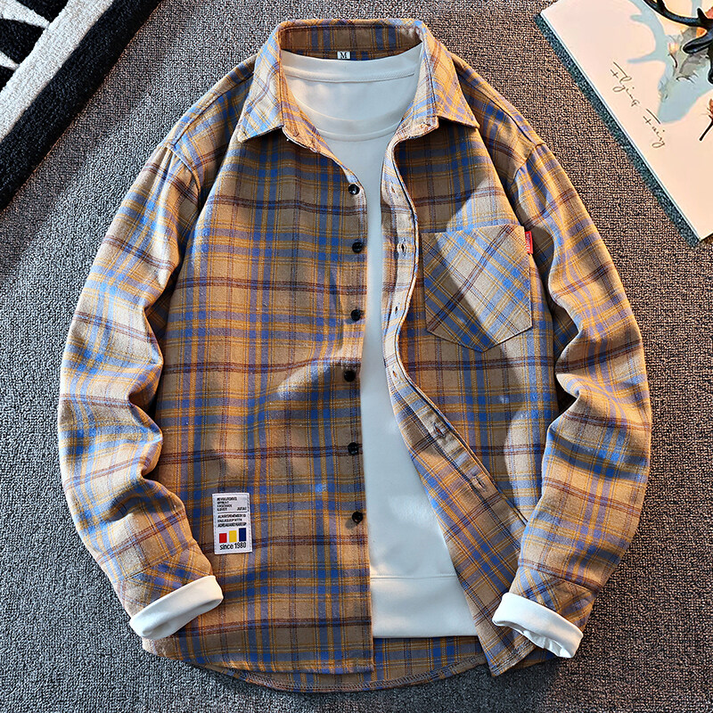 2025 New Arrival Mens Plaid Sh - Flannel Shirt Lined のレビューと価格