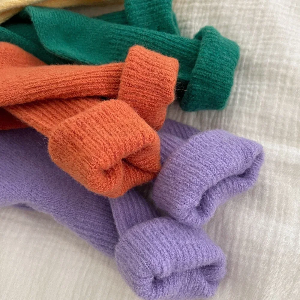 Solid Color Women Winter Thick - Thermal Sock Wool のレビューと価格