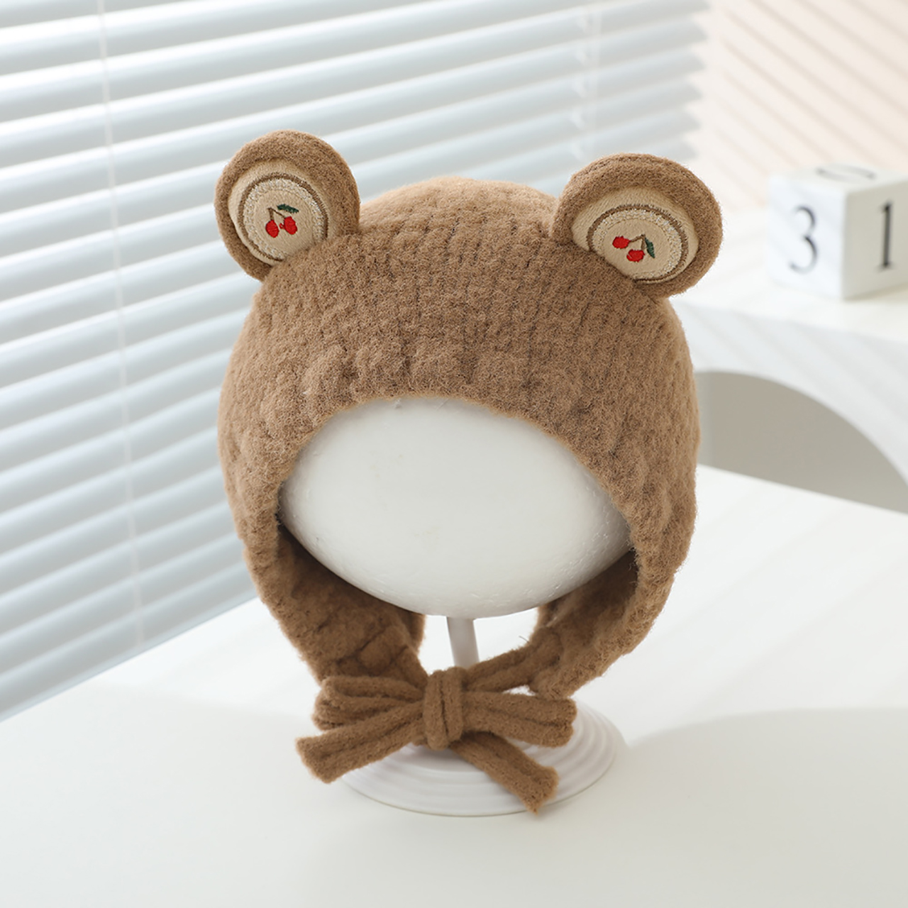 Autumn Winter Baby Knitted Hat - Knit Beanie Hat Warm のレビューと価格