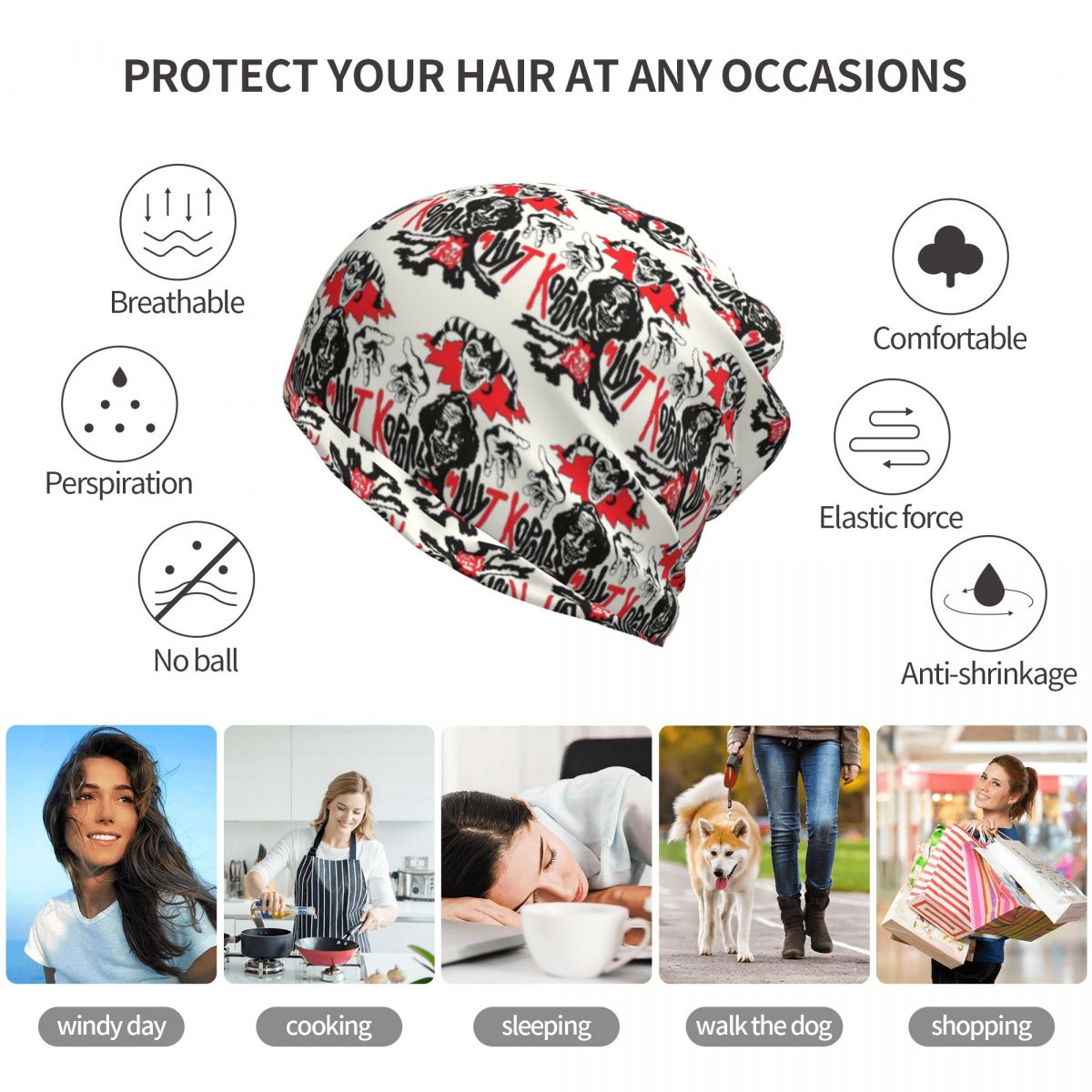 Russian Korol I Shut The King  - Knit Beanie Hat Warm のレビューと価格