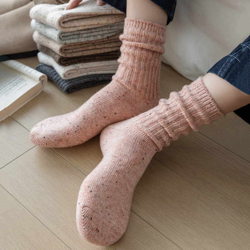 Wool Cashmere Women Socks Autu - Thermal Sock Wool のレビューと価格