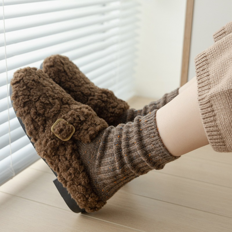 Wool Cashmere Women Socks Autu - Thermal Sock Wool のレビューと価格