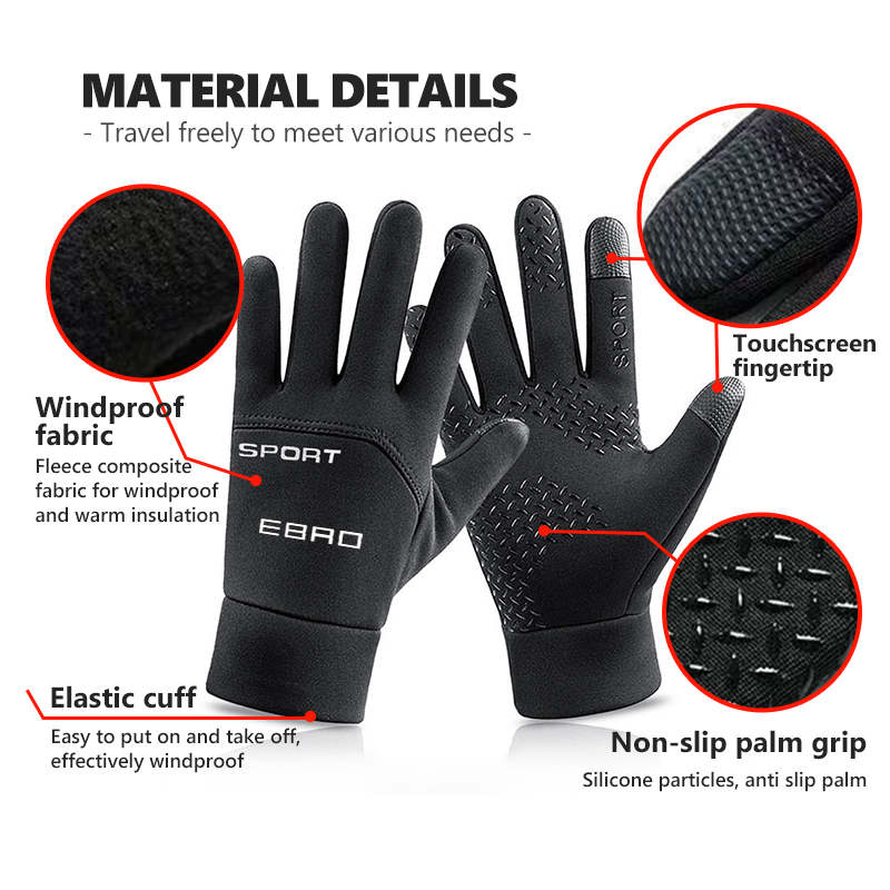 Waterproof Winter Warm Gloves  - Touch Screen Gloves のレビューと価格