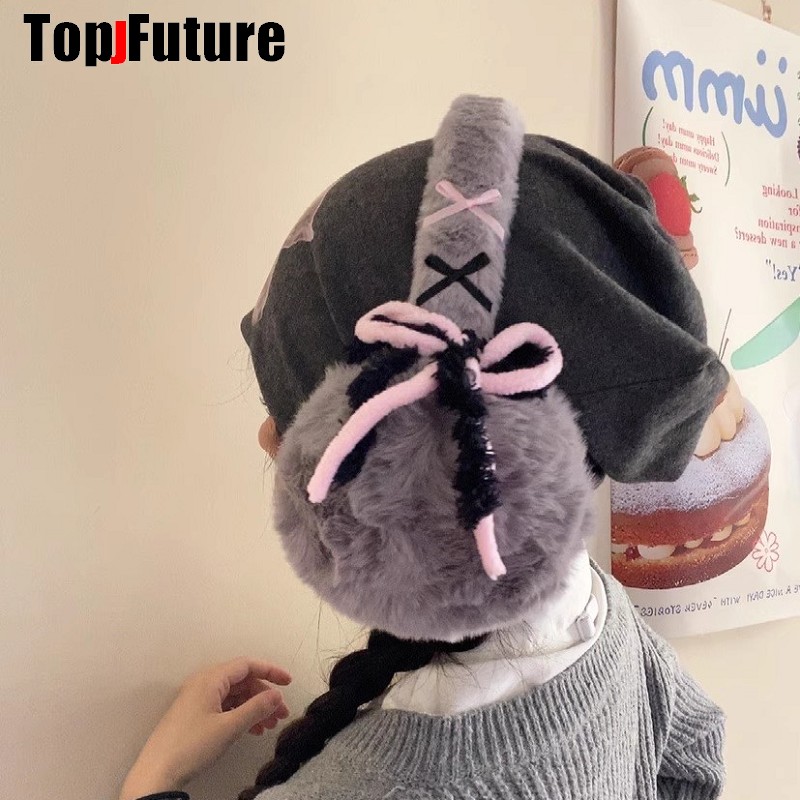 Harajuku Y2k Cute Sweet Lolita - Earmuffs Foldable のレビューと価格