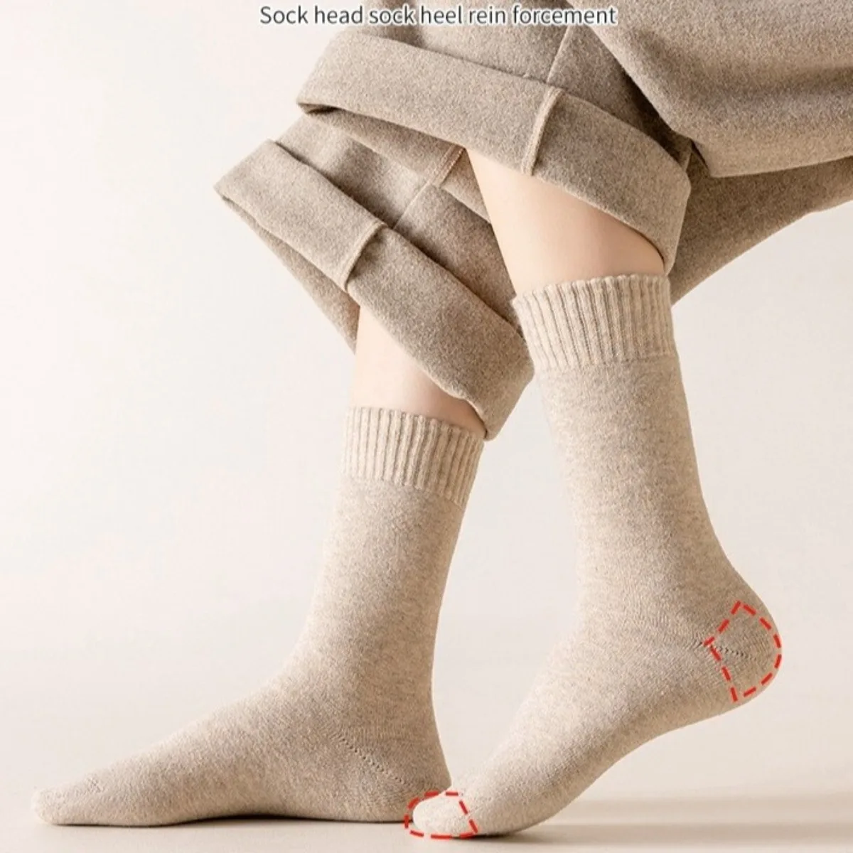 1 Pair Winter Warm Thermal Soc - Thermal Sock Wool のレビューと価格