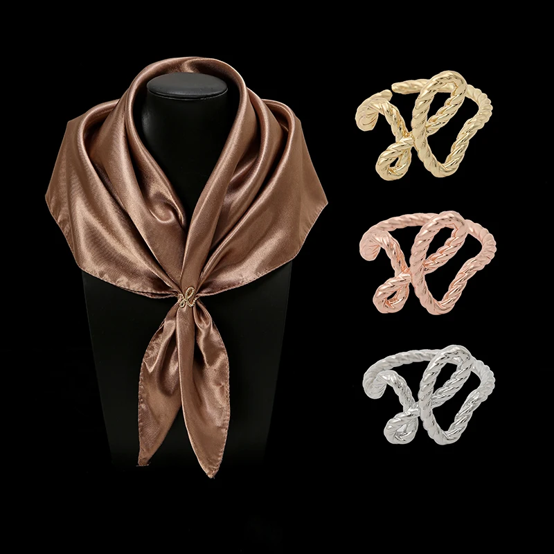 Fashion Metal Scarf Buckle But - Shawl Wrap Winter のレビューと価格