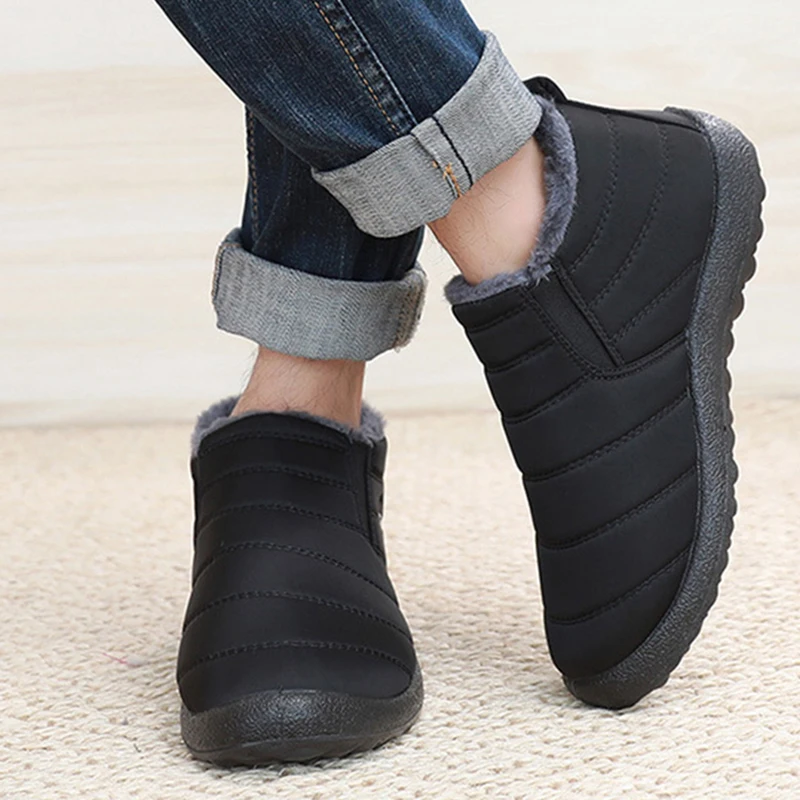 Fashion Men's Snow Boots Ankle - Waterproof Winter Boot のレビューと価格