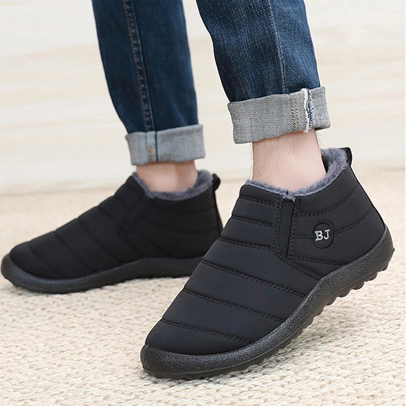 Fashion Men's Snow Boots Ankle - Waterproof Winter Boot のレビューと価格
