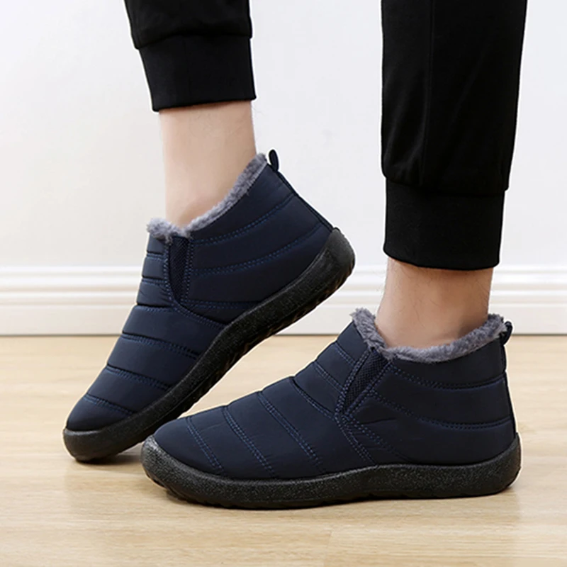 Fashion Men's Snow Boots Ankle - Waterproof Winter Boot のレビューと価格