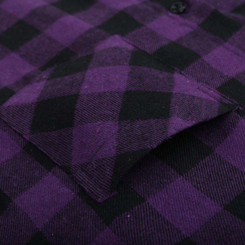 Men's Slim-fit Casual Brushed  - Flannel Shirt Lined のレビューと価格