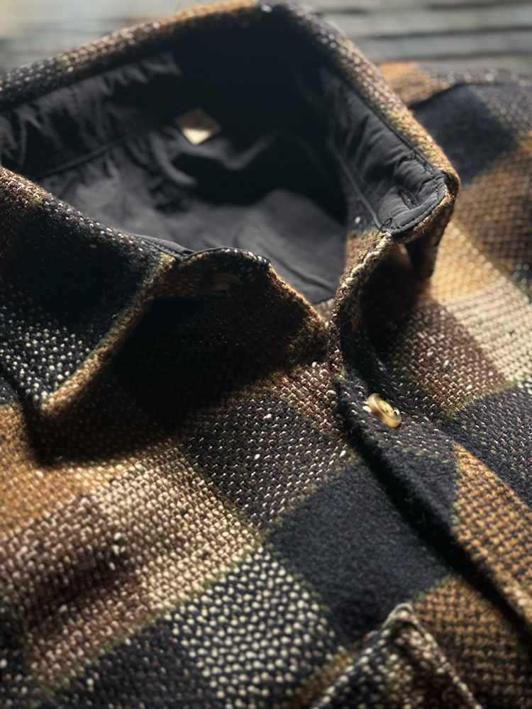 Mens American Vintage Yarn Dye - Flannel Shirt Lined のレビューと価格
