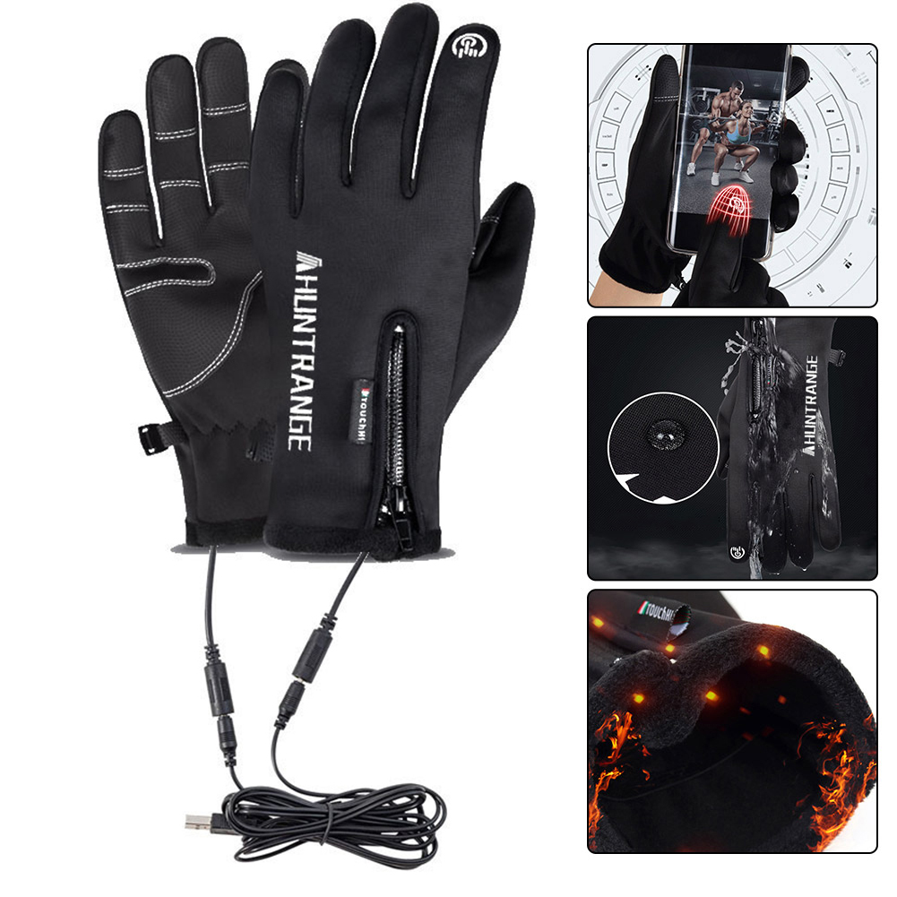 Electric Heated Gloves USB Tou - Touch Screen Gloves のレビューと価格