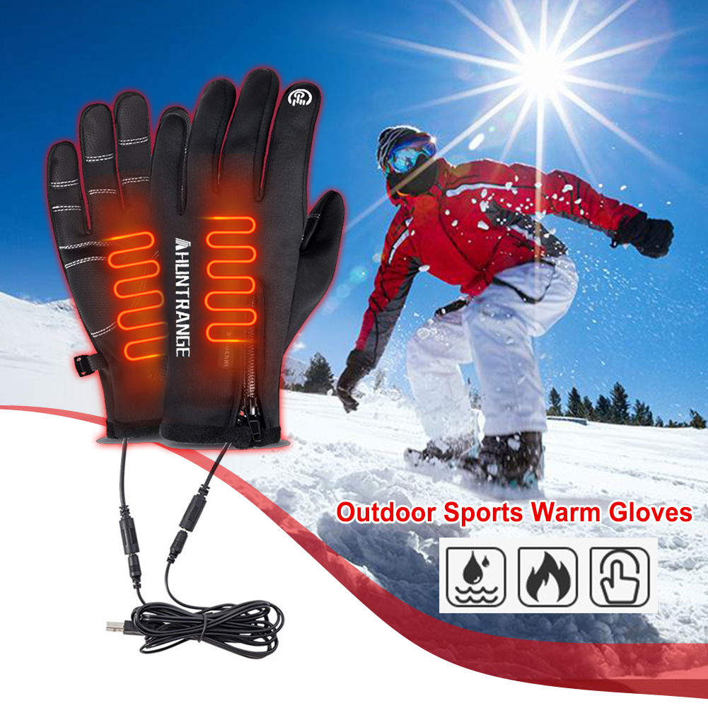Electric Heated Gloves USB Tou - Touch Screen Gloves のレビューと価格