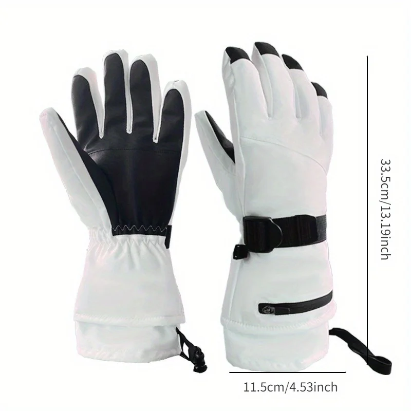 Thermal Waterproof Ski Gloves  - Snow Glove Insulated のレビューと価格