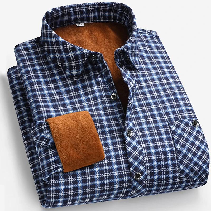2026 Autumn and Winter Men's F - Flannel Shirt Lined のレビューと価格