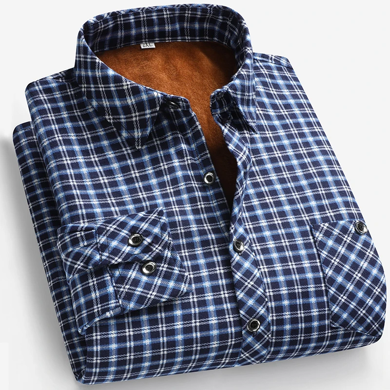 2026 Autumn and Winter Men's F - Flannel Shirt Lined のレビューと価格